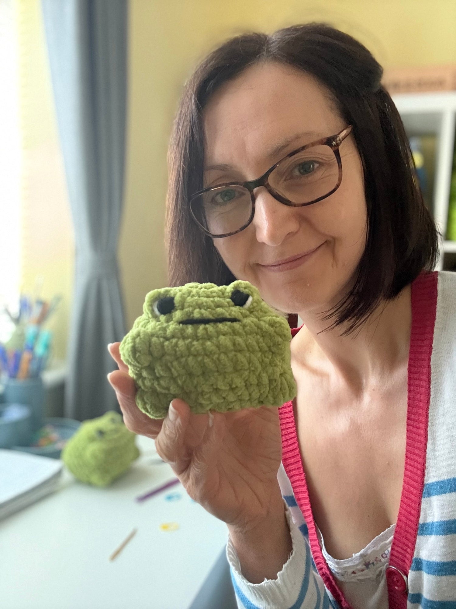 This is where the magic (and the crocheting) happens ✨